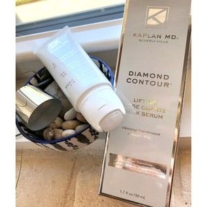 NIB Kaplan MD Diamond Contour Lifting Rose Quartz Neck Serum Firming Anti Aging